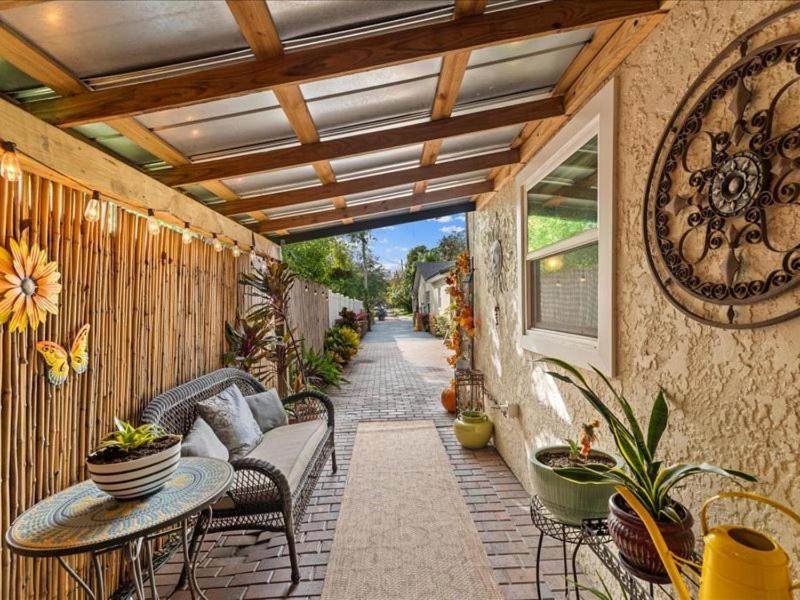 College Park-Orlando 5Star Villa Oasis - Home Away From Home - Quiet Neighborhood-Private Botanical Courtyard - Mins From Eola,Dt, Winter Park - Free Parking & Ev Plug In Екстер'єр фото