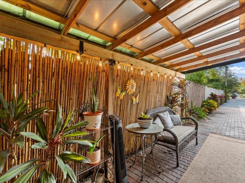 College Park-Orlando 5Star Villa Oasis - Home Away From Home - Quiet Neighborhood-Private Botanical Courtyard - Mins From Eola,Dt, Winter Park - Free Parking & Ev Plug In Екстер'єр фото